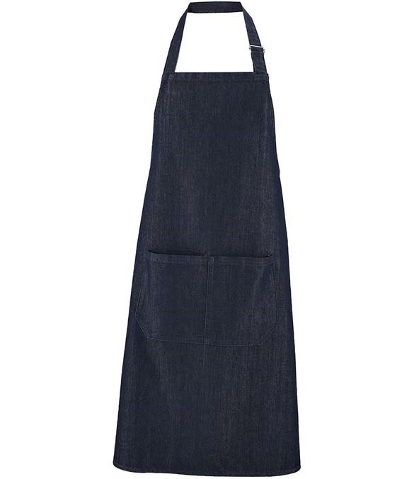 SOL&#39;S Grant Denim Bib Apron with Pocket