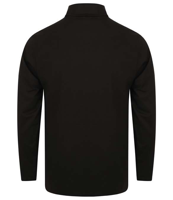 Henbury Long Sleeve Roll Neck Top