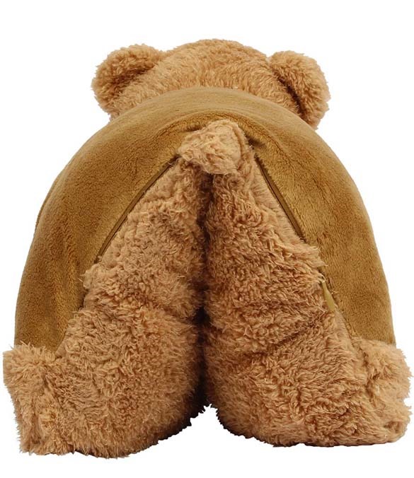 Mumbles Zippie Bear Cushion
