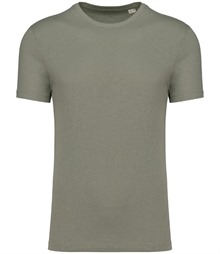 Spasso Unisex Organic Cotton Linen Blend T-Shirt