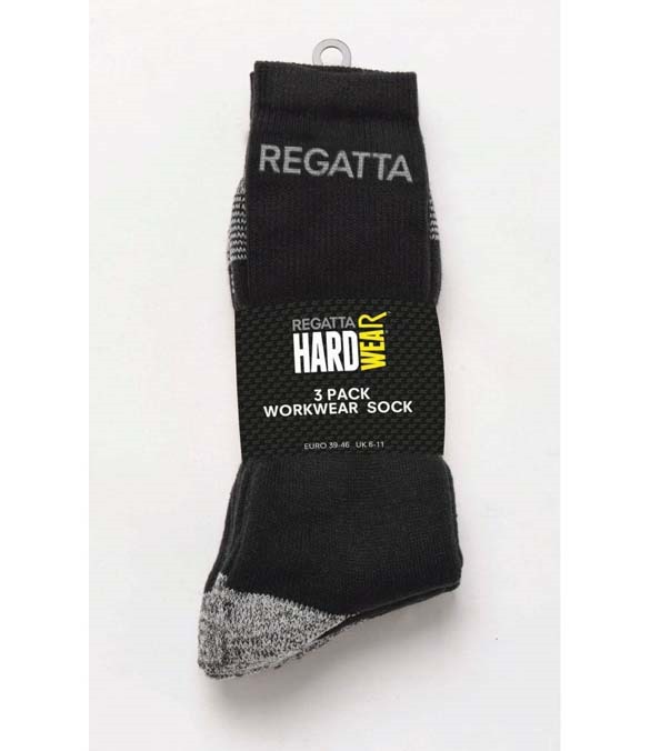 Regatta 3 Pack Workwear Socks