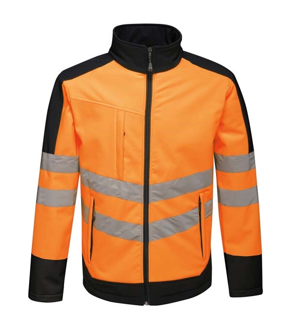 Regatta High Visibility Pro Contrast Soft Shell Jacket