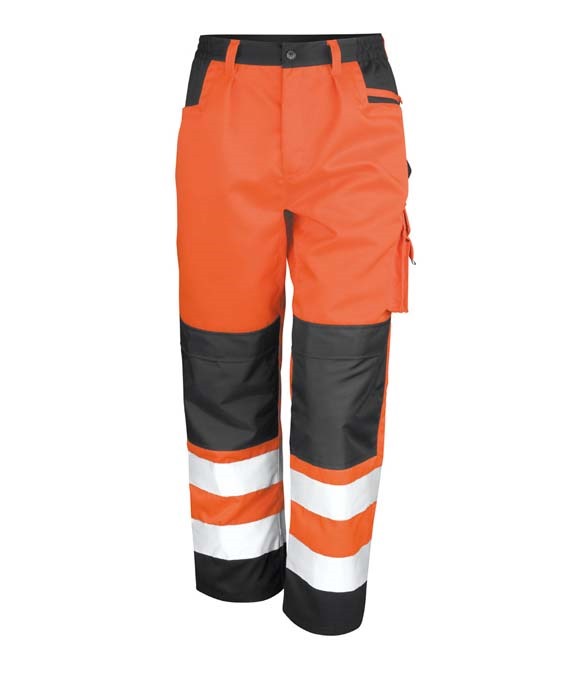 Result Safe-Guard Hi-Vis Cargo Trousers