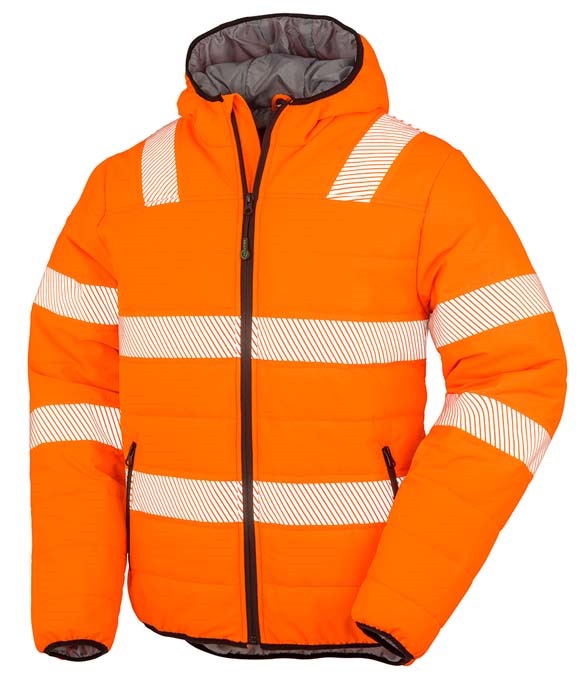 Result Genuine Recycled Ripstop Padded Safety Jacket