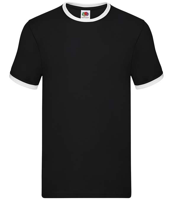 Fruit of the Loom Contrast Ringer T-Shirt