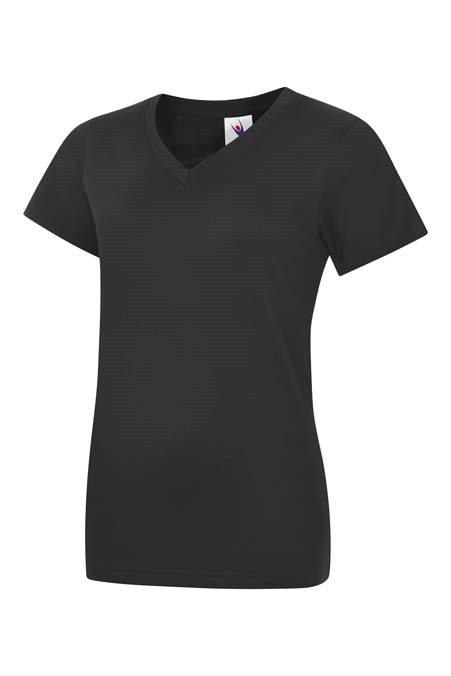 Ladies Classic V Neck T Shirt