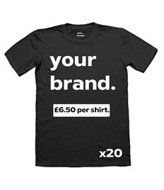 20 PRINTED TSHIRTS
