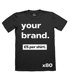 80 PRINTED TSHIRTS
