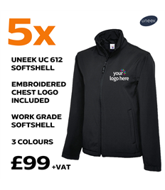 x5 Embroidered Softshell